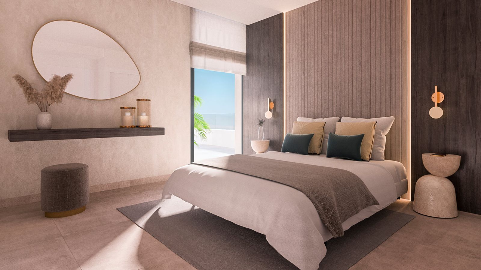 08 modern bedroom mirador estepona